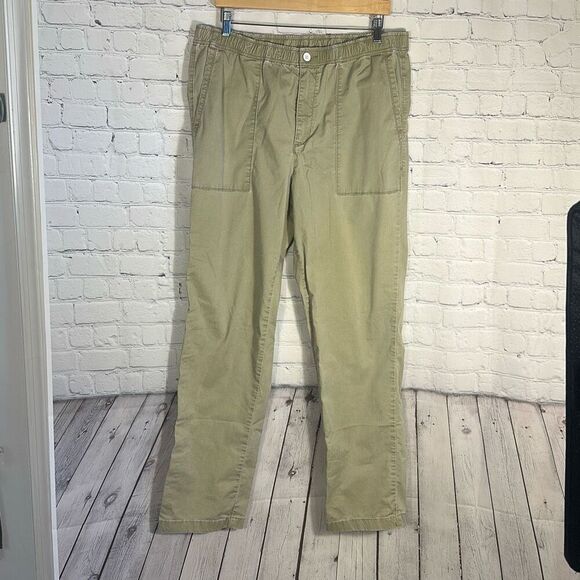 Tommy Bahama Boracay Lightweight Pull-On Pants size XL Tan Chino Khaki Elastic - Picture 1 of 10